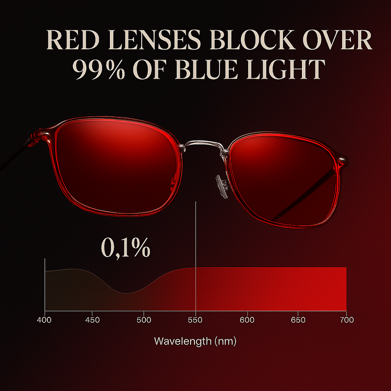 Night Time : Red Lenses.