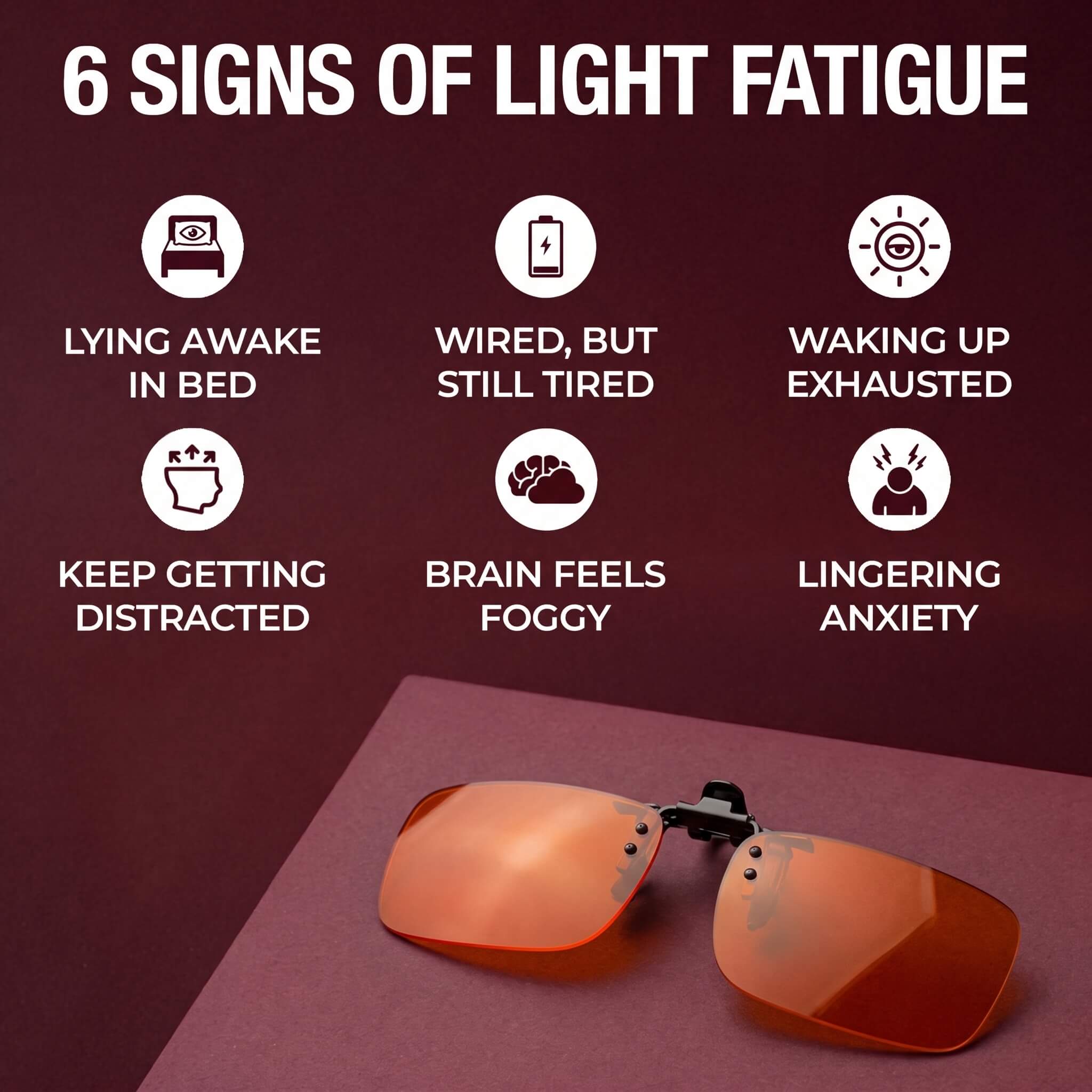 Biosync™ Clip-On Glasses